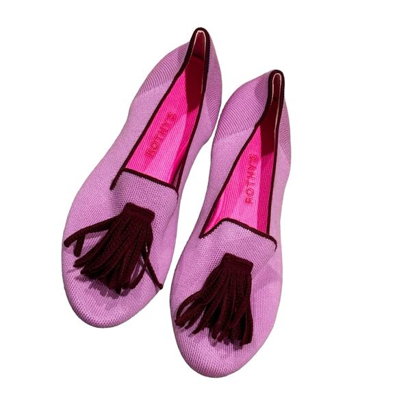 Rothy's Limited Edition The Merino Wool Tassel Slip On Loafer Size 9 NWOB - Picture 4 of 10